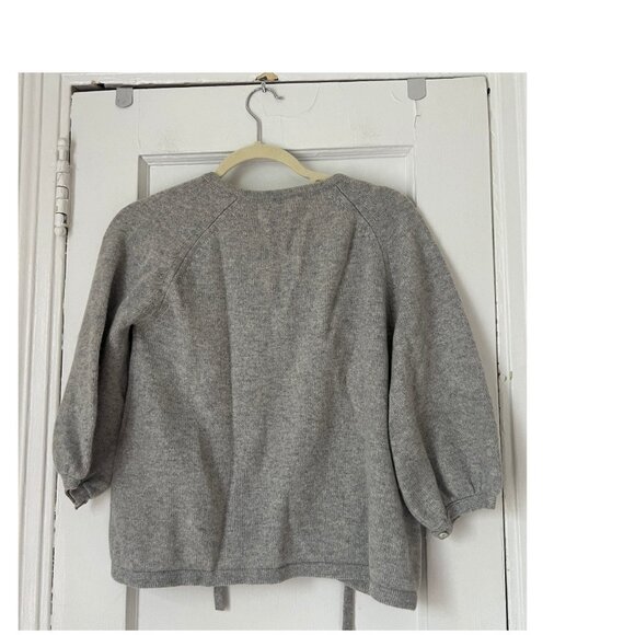 Demylee New York Women's Sweatshirt  Puff Sleeve Crow Sweater Size Medium - Picture 8 of 8